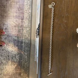 Tiffany&Co 925 silver necklace w/ heart toggle